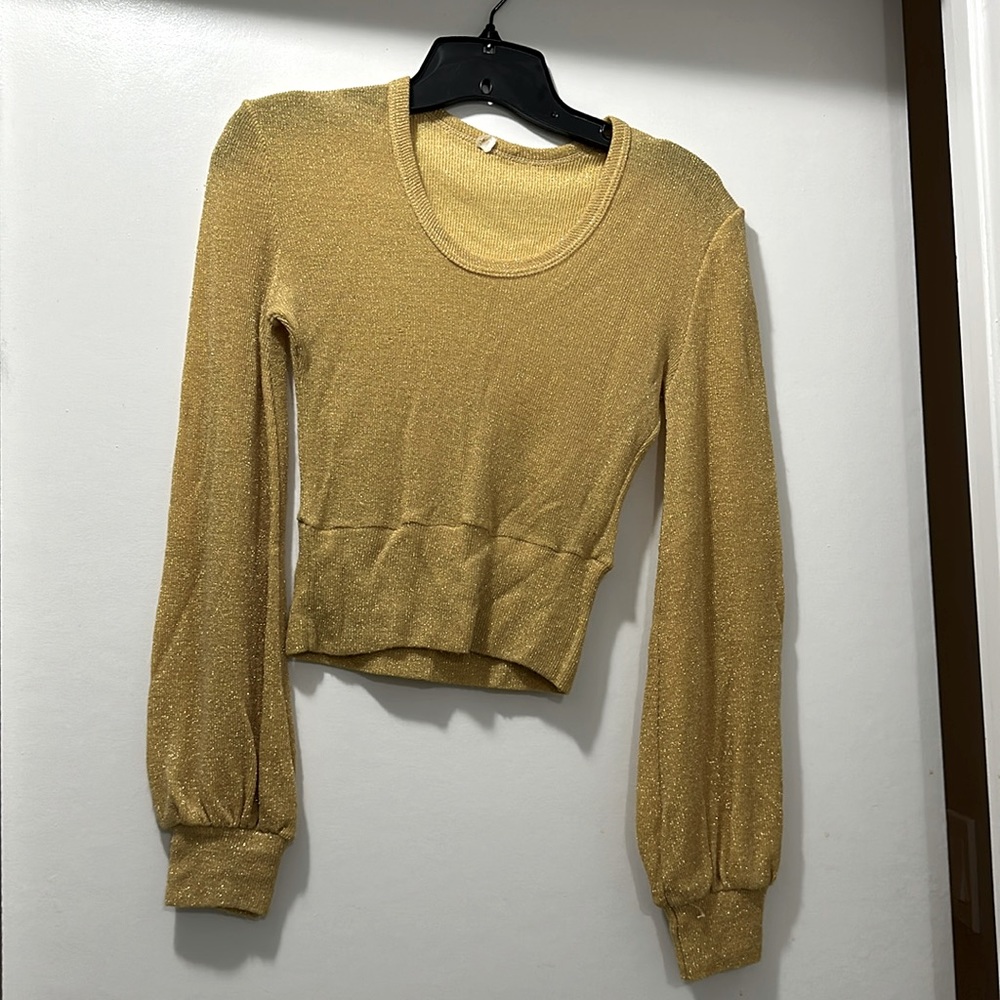 Vintage 70s gold sweater